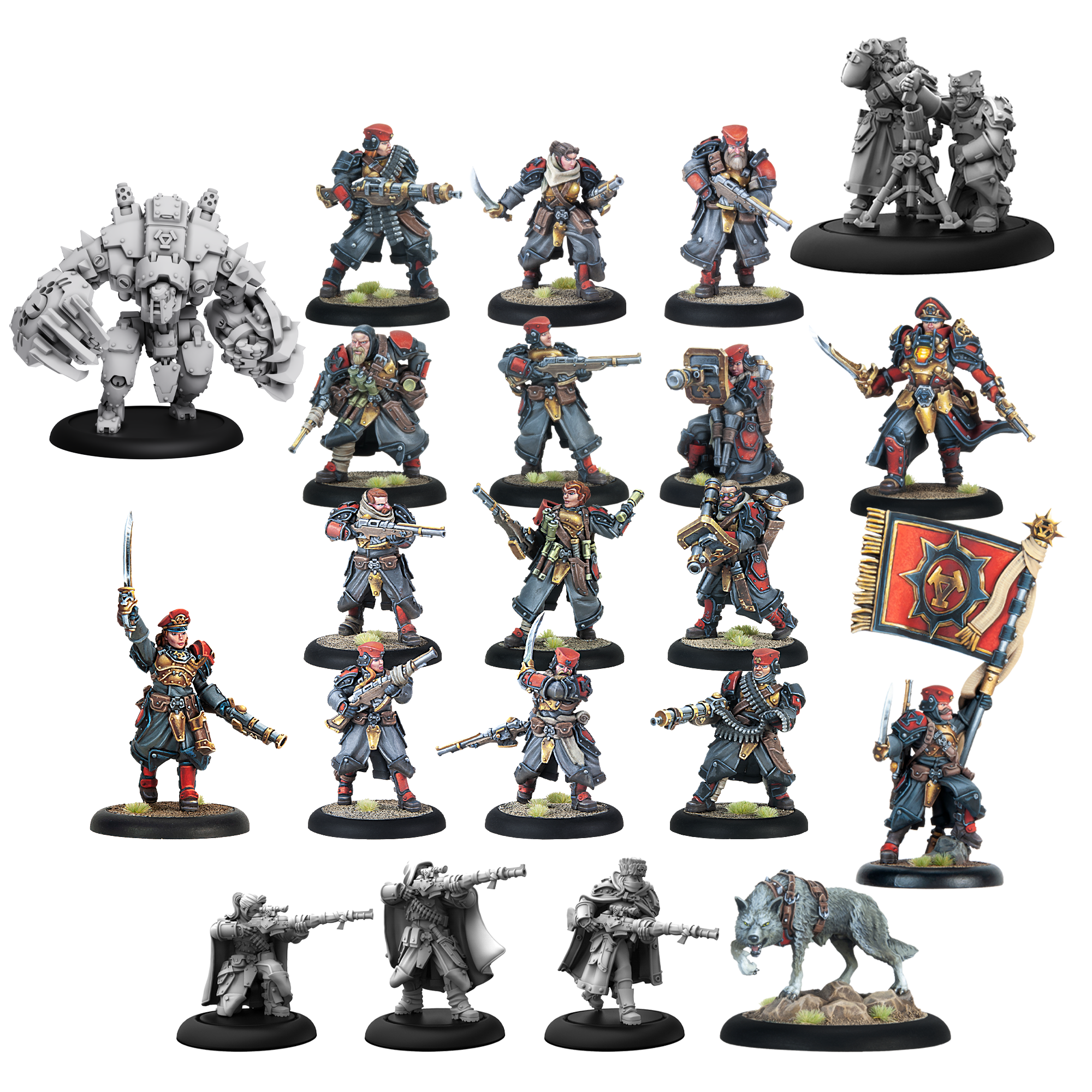 Warmachine: Khador Winter Korps Core Expansion (Backorder) – QM Direct