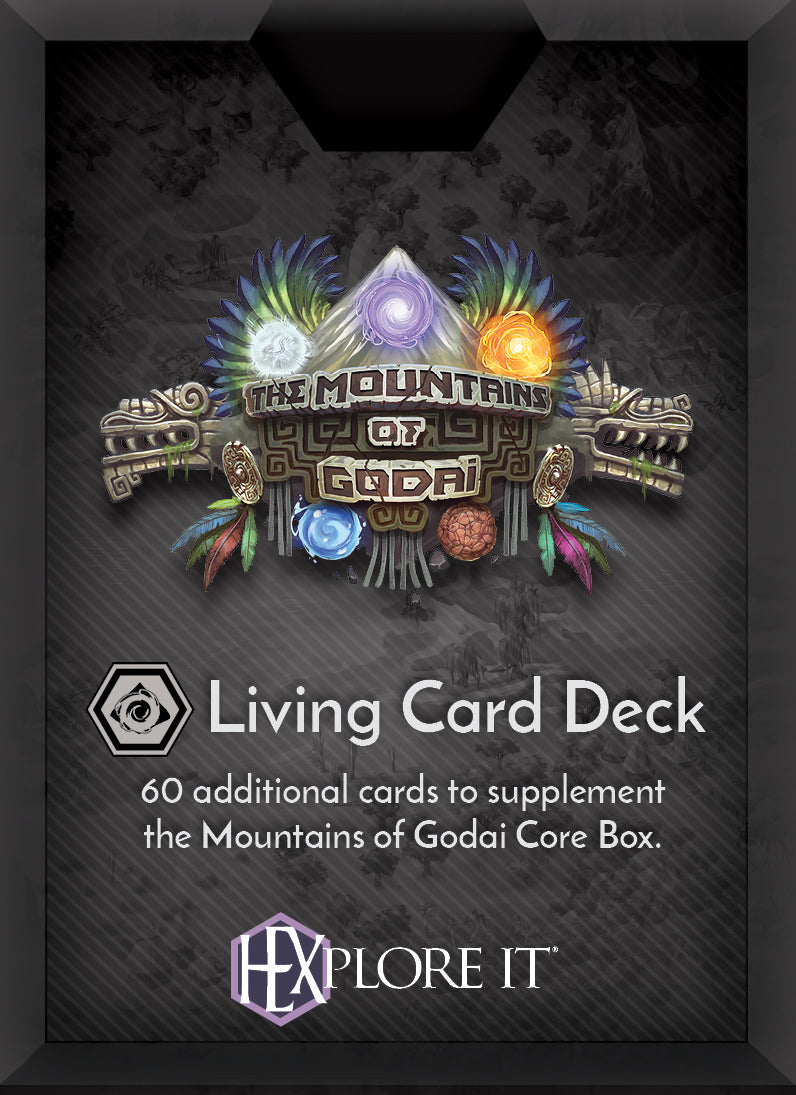 HEXplore It: The Mountains of Godai Living Card Deck (Pre-Order)
