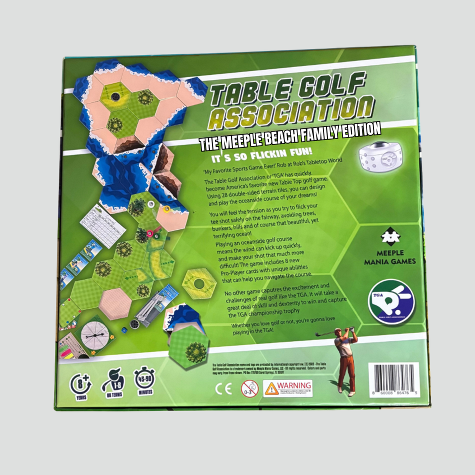 Table Golf Association: Meeple Beach Family Edition