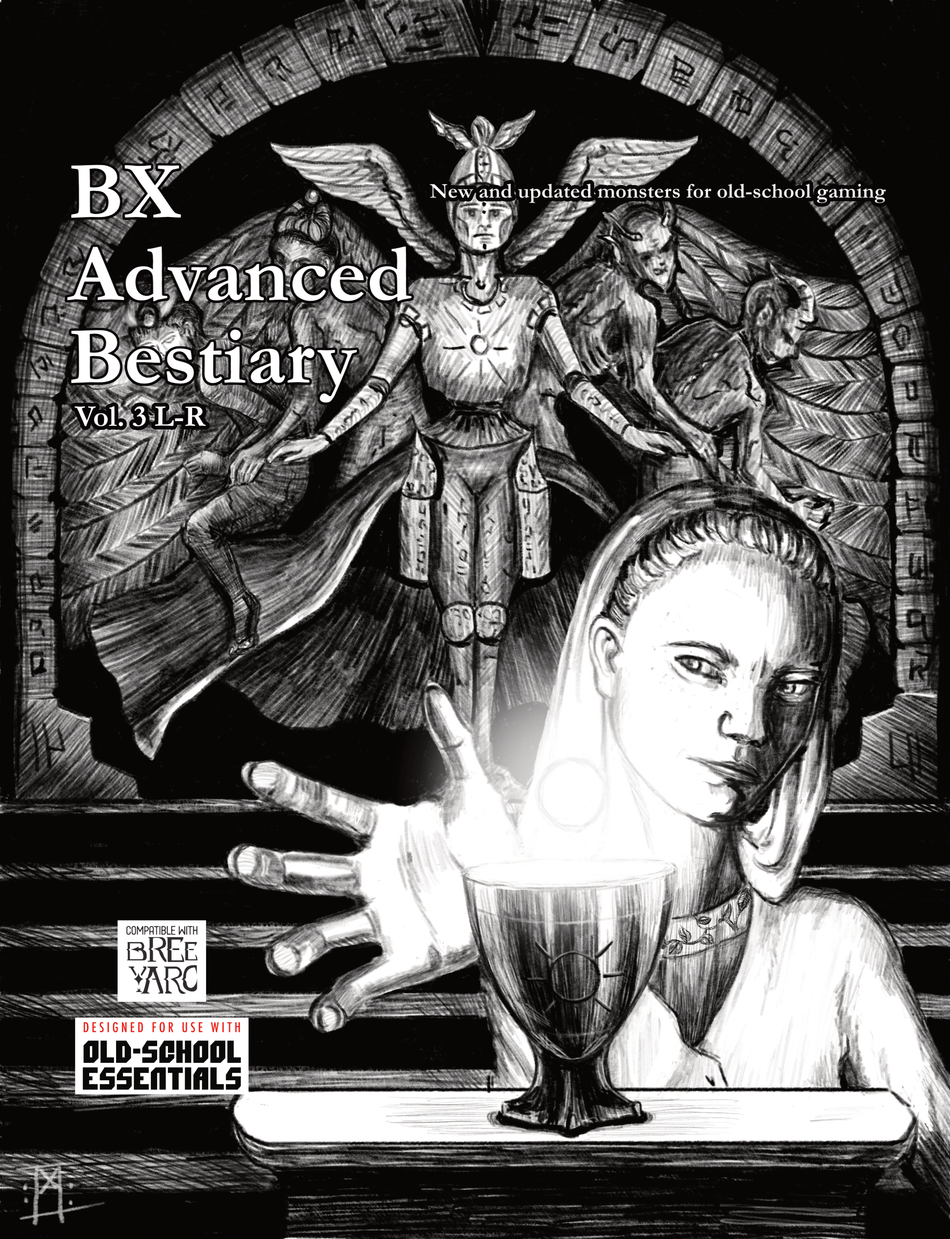 BX Advanced Bestiary, Volume 3 (Monsters L-R) (Pre-Order)