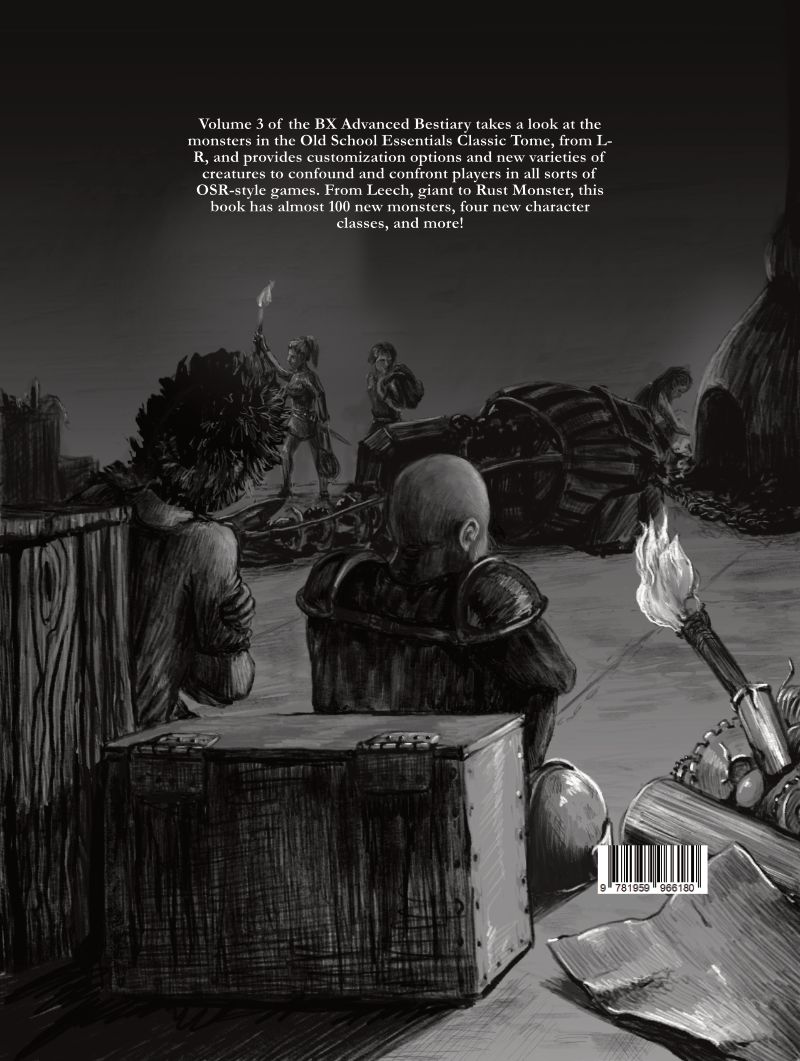 BX Advanced Bestiary, Volume 3 (Monsters L-R) (Pre-Order)