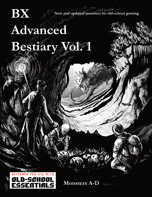BX Advanced Bestiary, Volume 1 (Monsters A-D) (Pre-Order)