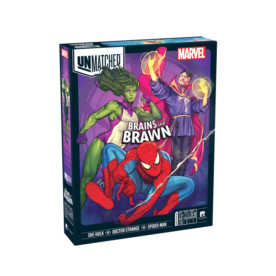 Unmatched: Marvel - Brains and Brawn (Shipping early December)