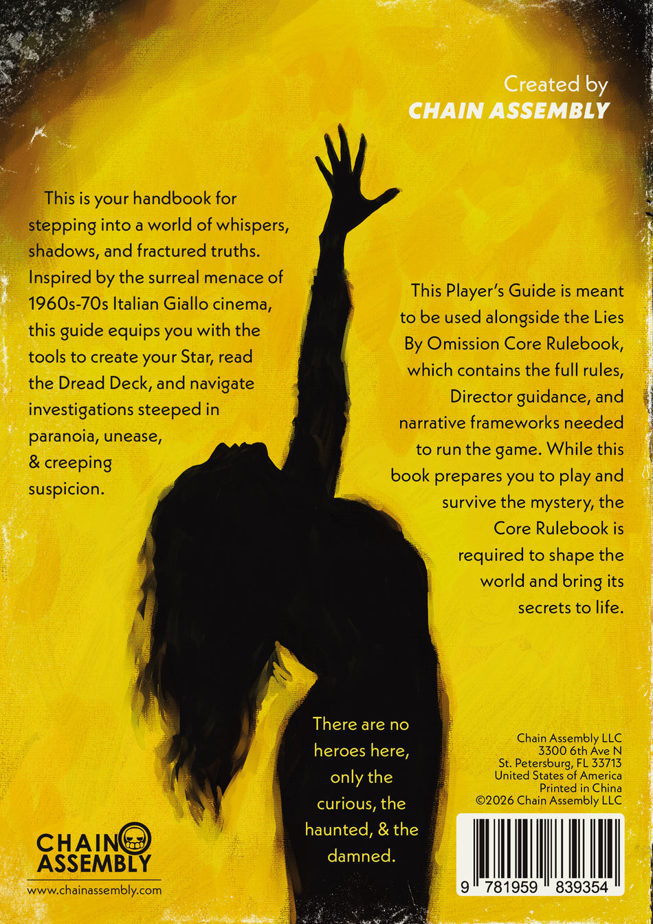 Lies By Omission RPG Player's Guide (Pre-Order)