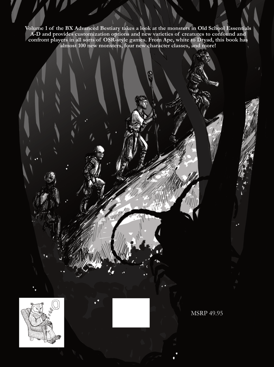BX Advanced Bestiary, Volume 1 (Monsters A-D) (Pre-Order)