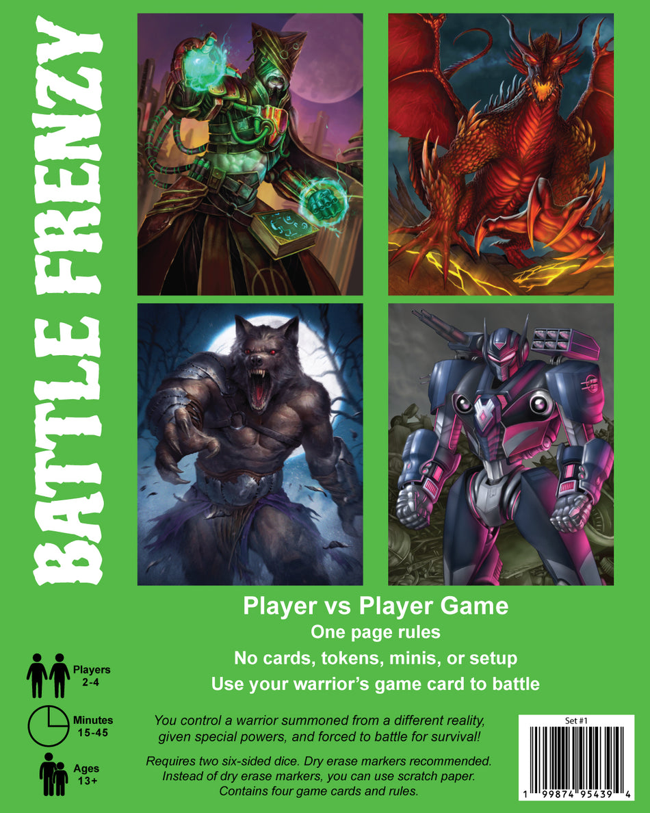 Battle Frenzy Set #1 (Pre-Order)