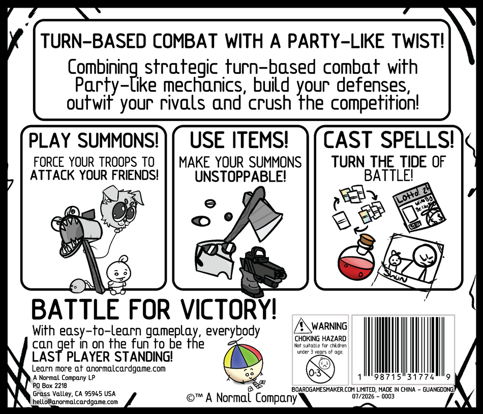 A Normal Card Game: Original Edition