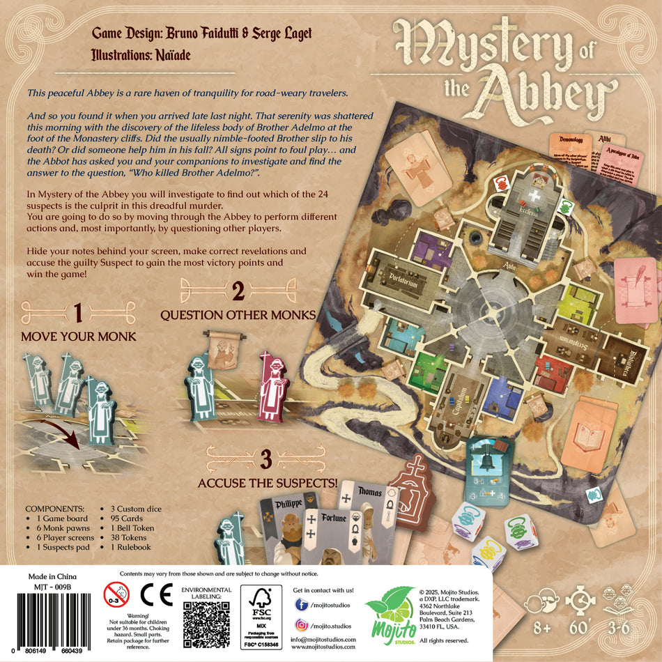 Mystery of the Abbey: Second Edition (Pre-Order)