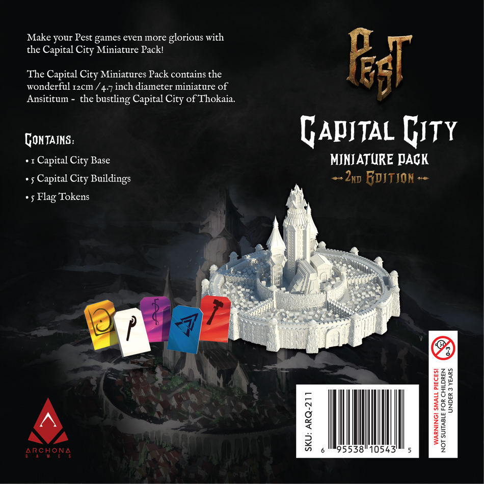 Pest: 2nd Edition - Capital City Miniature Pack (Pre-Order)