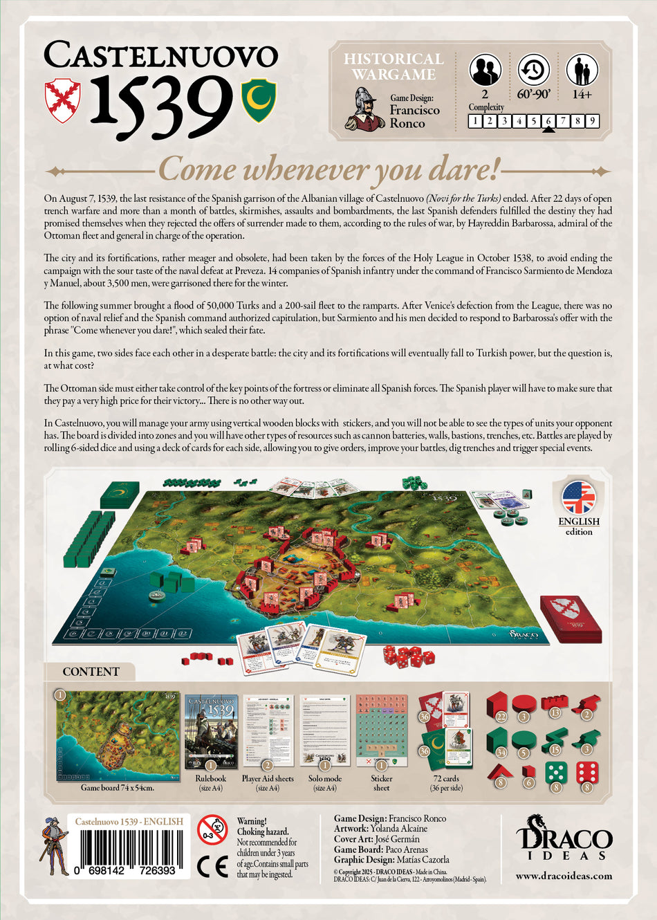 Castelnuovo 1539 (Pre-Order)