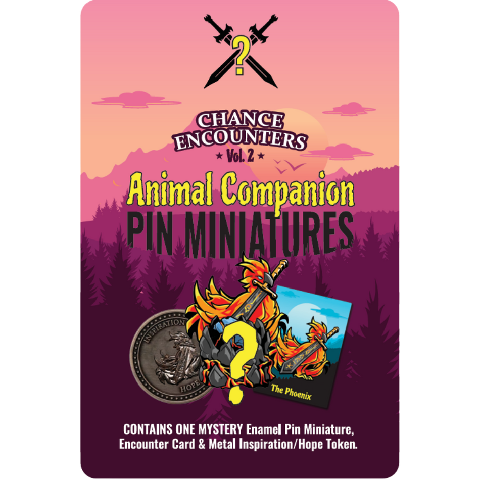 Chance Encounters: Animal Companion Pin Miniatures - Volume 2 (Blind Bag) (Pre-Order)