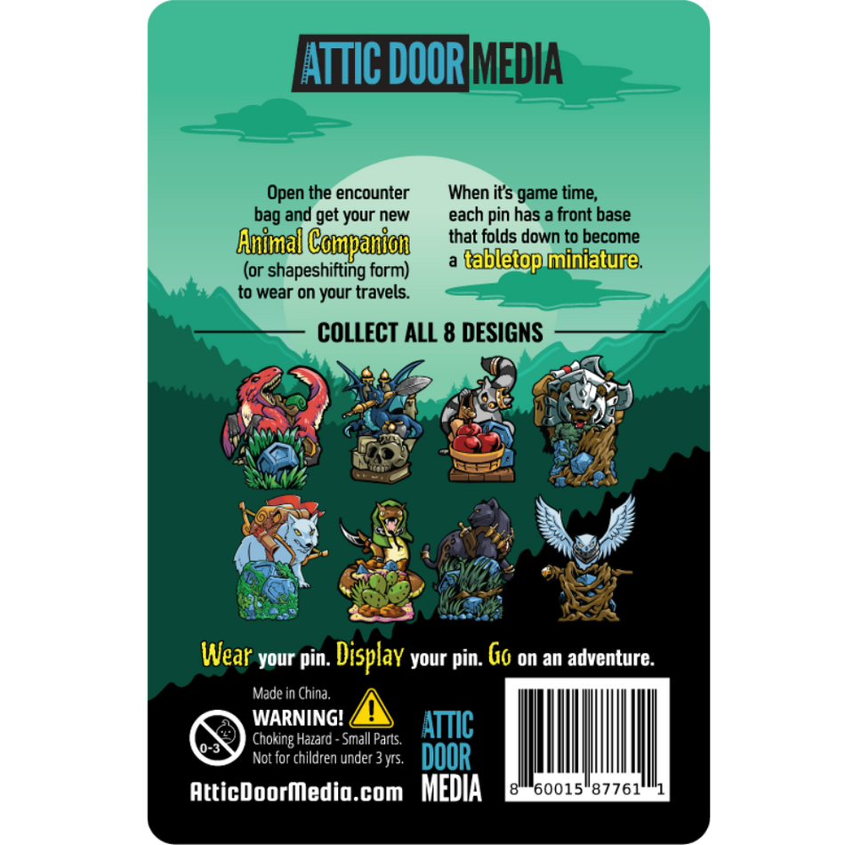 Chance Encounters: Animal Companion Pin Miniatures - Volume 1 (Blind Bag) (Pre-Order)