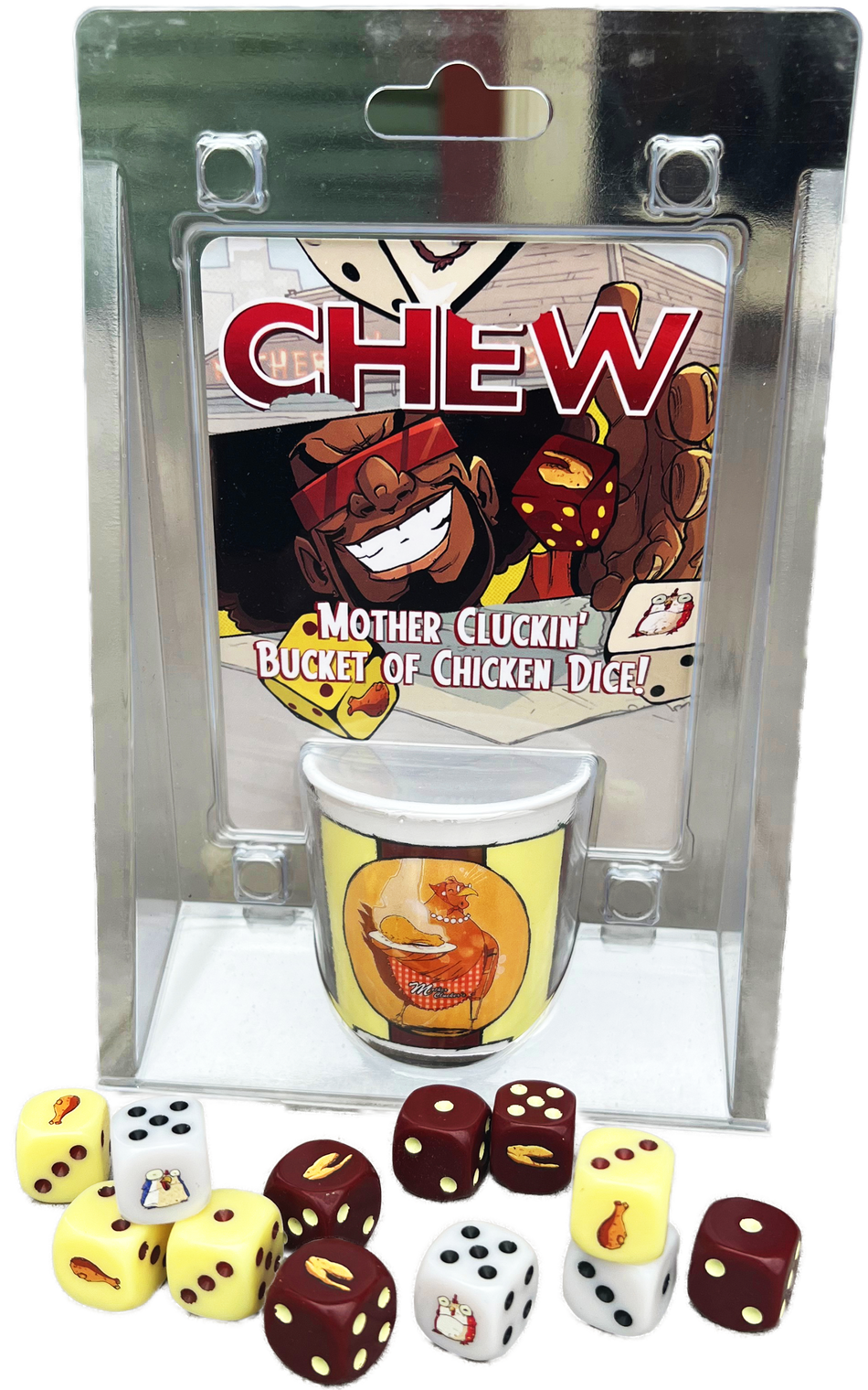 CHEW RPG: Mother Cluckin' Bucket of Chicken Dice
