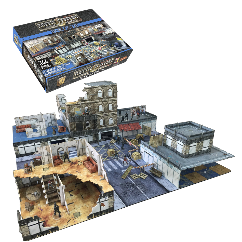 Battle Systems: Urban City Block Core Set (Backorder)