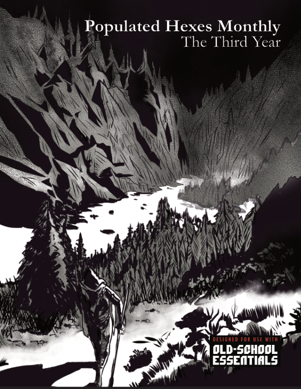 Populated Hexes Monthly: Year Three (Pre-Order)