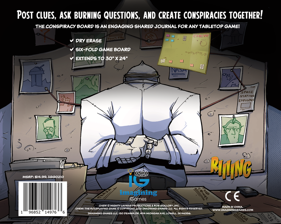 CHEW RPG: Conspiracy Board