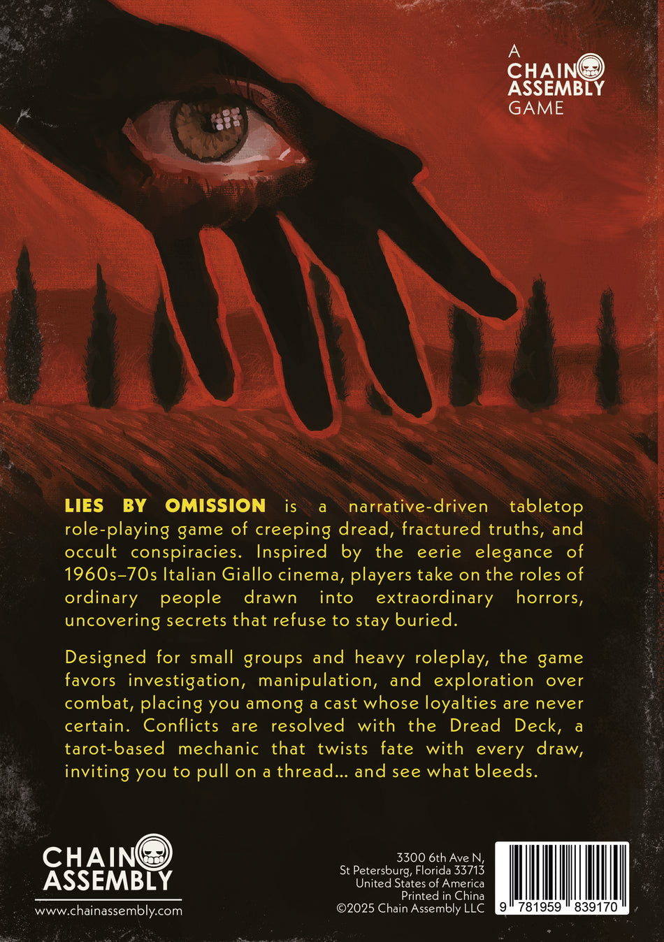 Lies By Omission RPG Core Rulebook (Pre-Order)