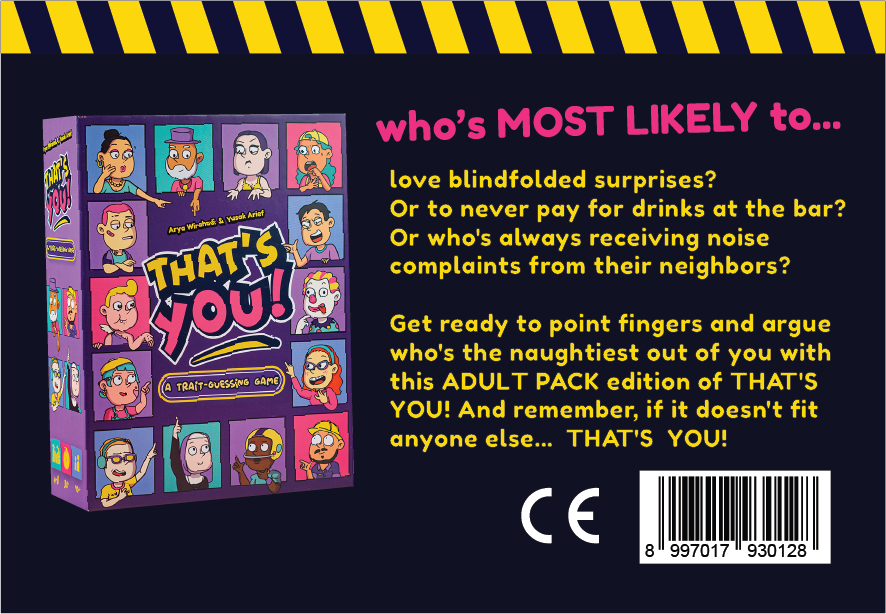 That's You! Adult Pack (Pre-order)