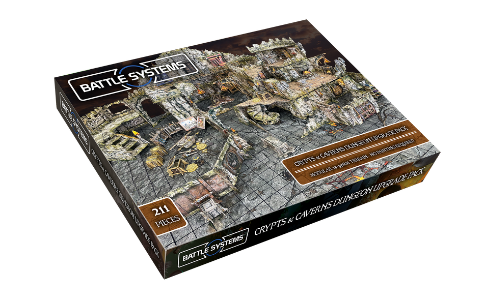 Battle Systems: Fantasy Dungeon - Crypts and Caverns Dungeon Upgrade Pack