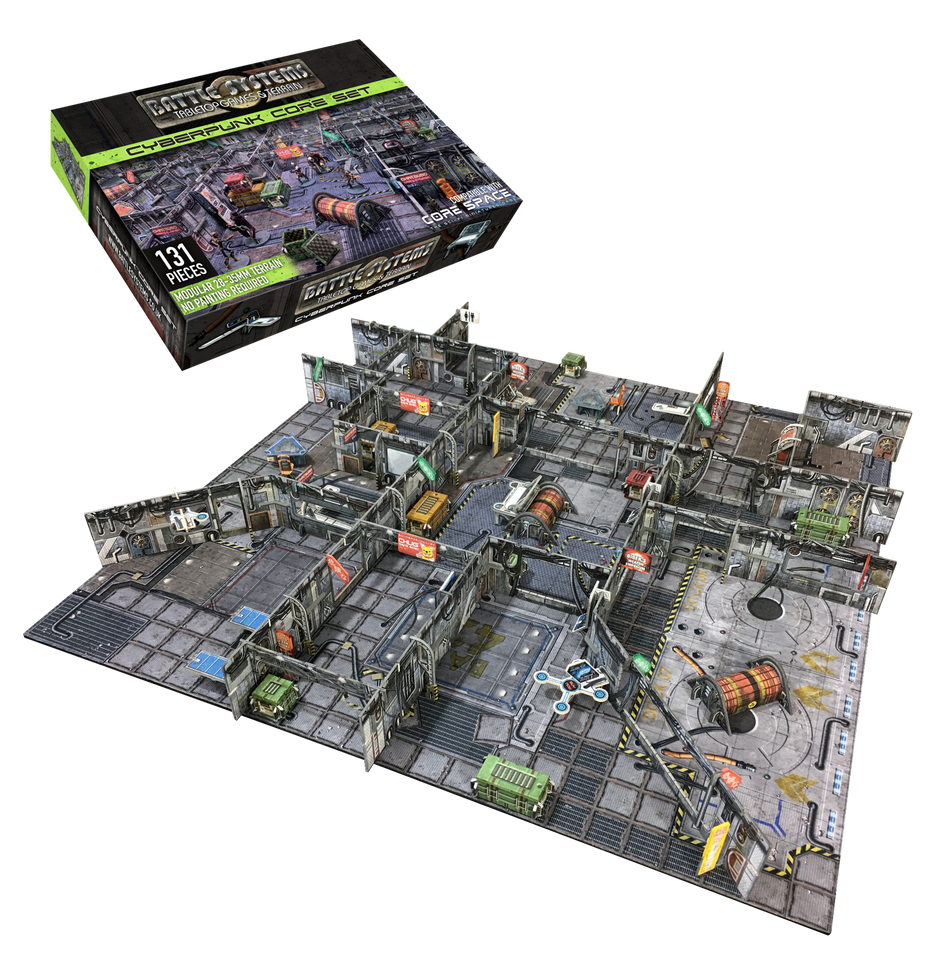 Battle Systems: Sci-Fi Cyberpunk Core Set - Demo Copy