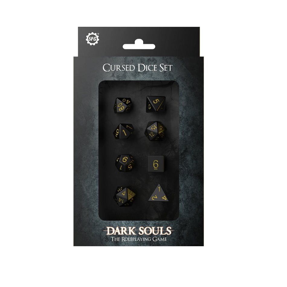 Dark Souls Cursed Dice Set