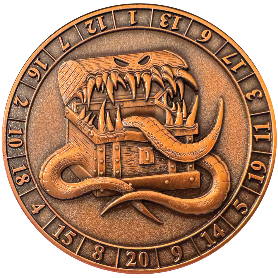 Dice Coin D20 Mimic  (Pre-order)