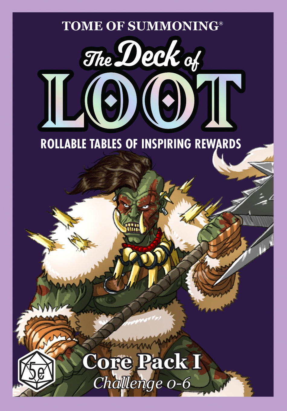 The Deck of Loot: Core Pack 1 - CR 0-6 - Demo Copy (Pre-order)