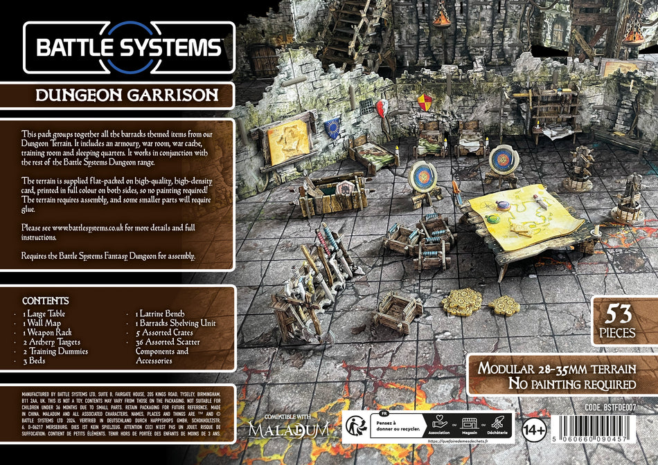 Battle Systems: Fantasy Dungeon Garrison