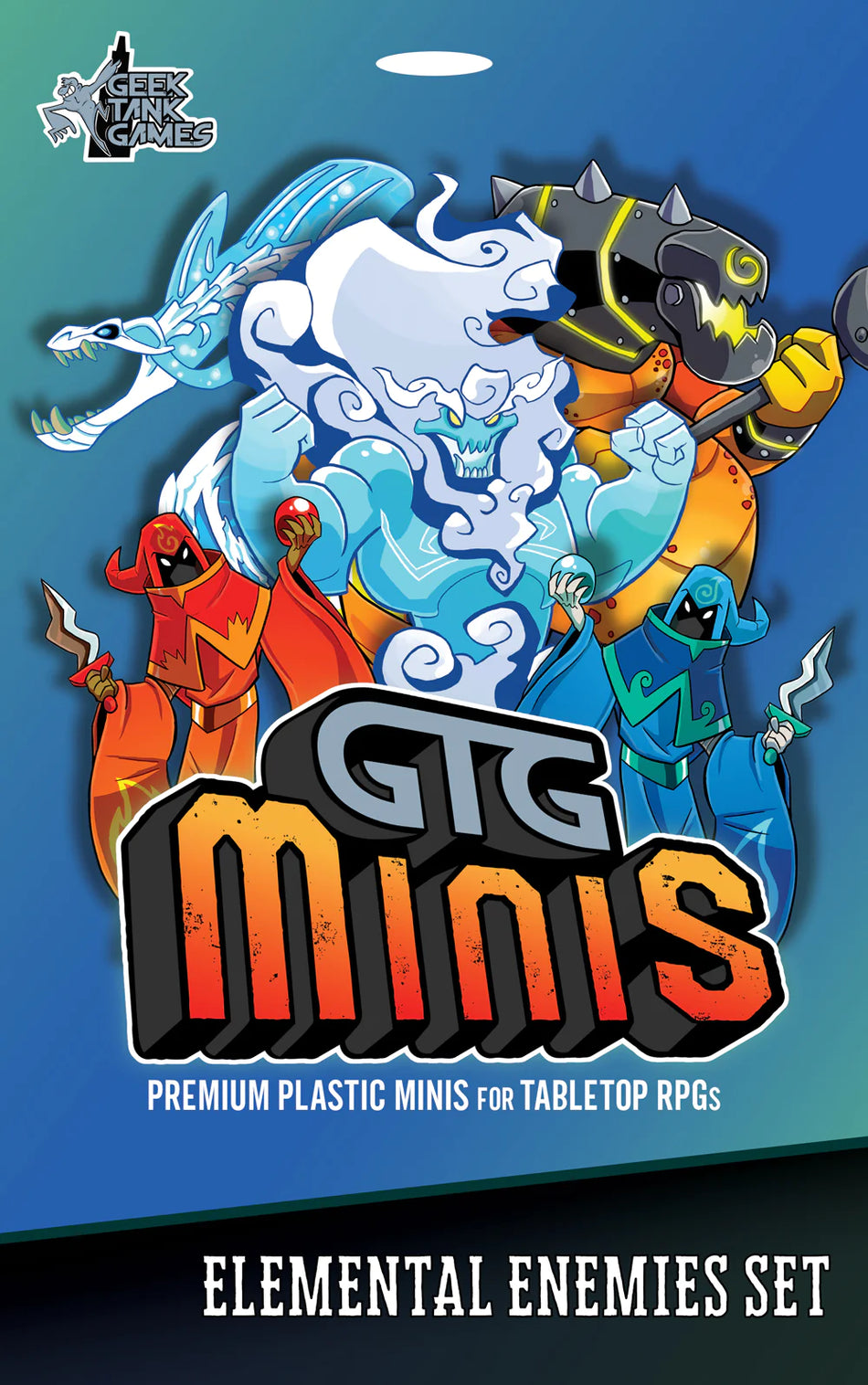 GTG Minis: Elemental Enemies Set