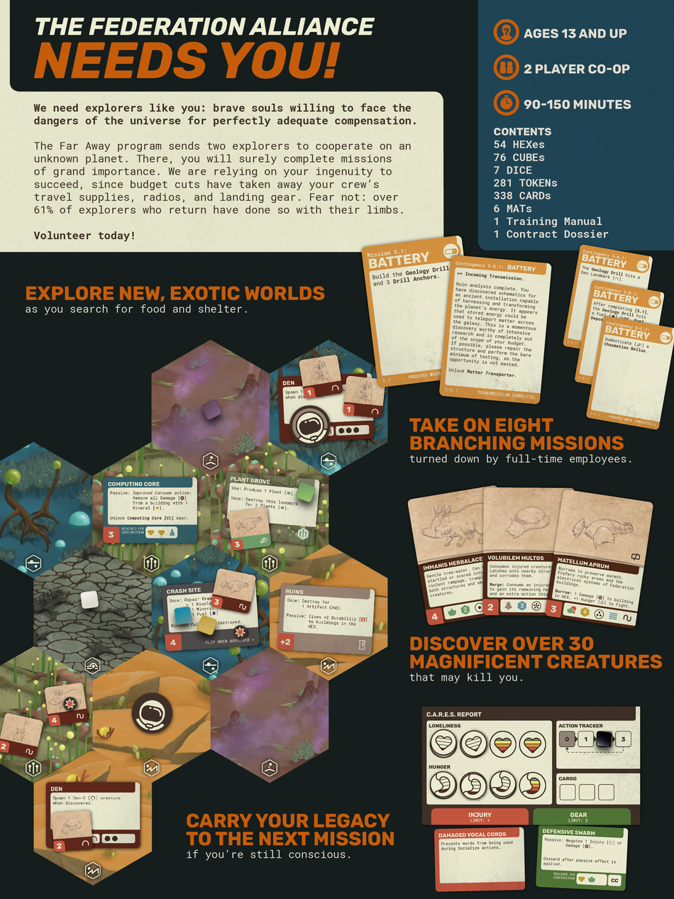 Far Away: 3rd Edition - Demo Copy (Pre-Order)