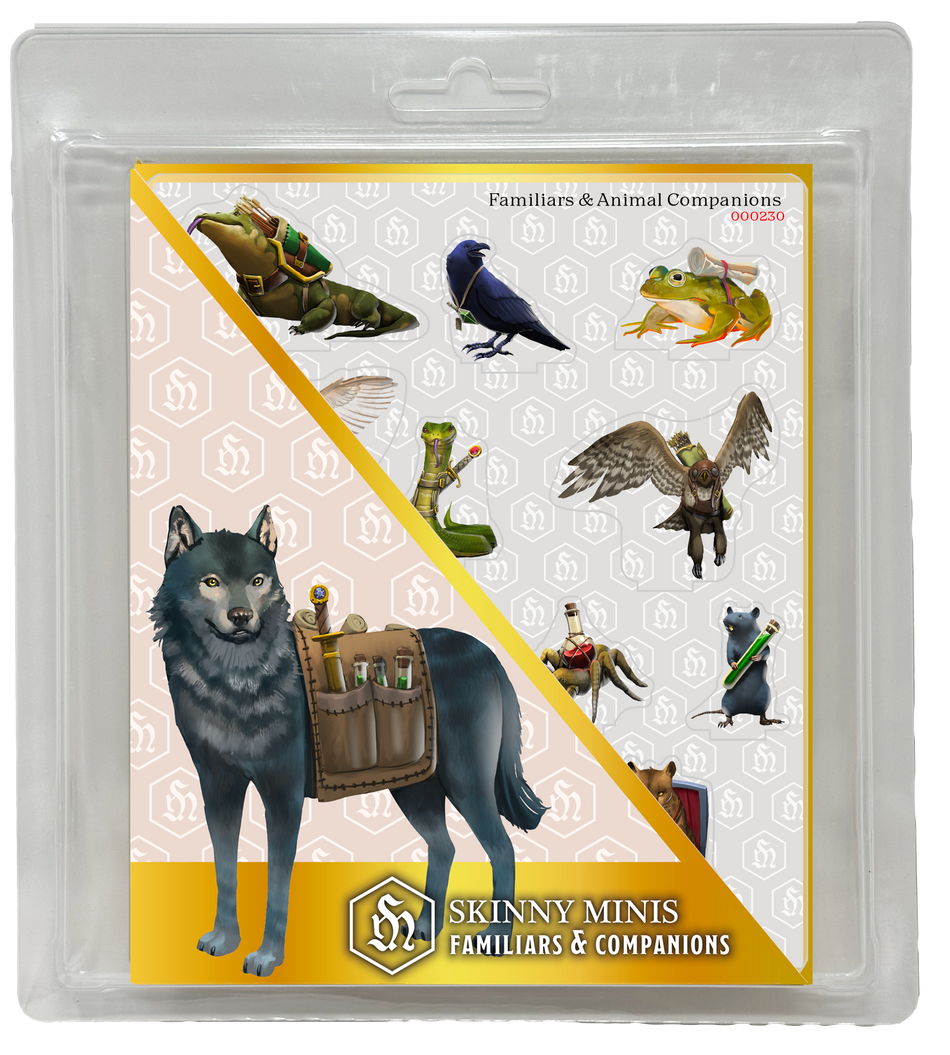 Skinny Minis - Familiars & Animal Companions (Pre-Order)