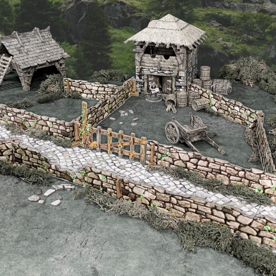 Battle Systems: Fantasy Stone Walls
