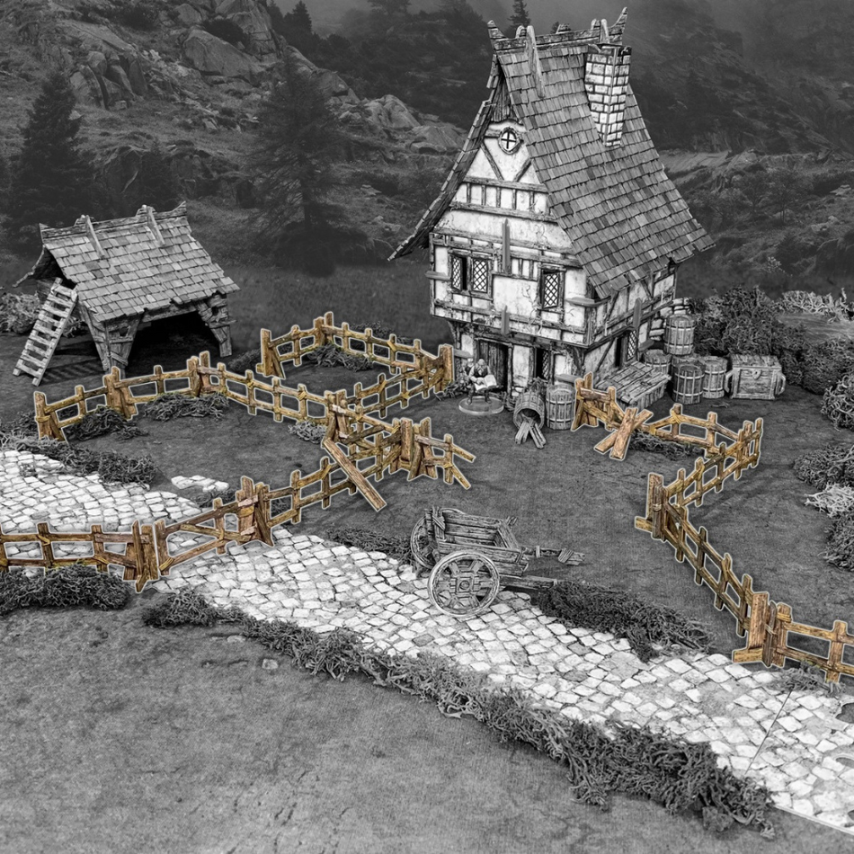 Battle Systems: Fantasy Wooden Fencing