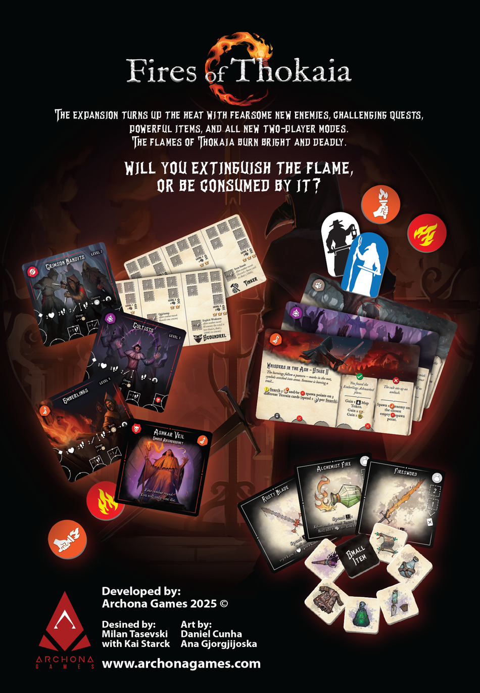 Fires of Thokaia - A Light in the Dark Expansion (Pre-Order)