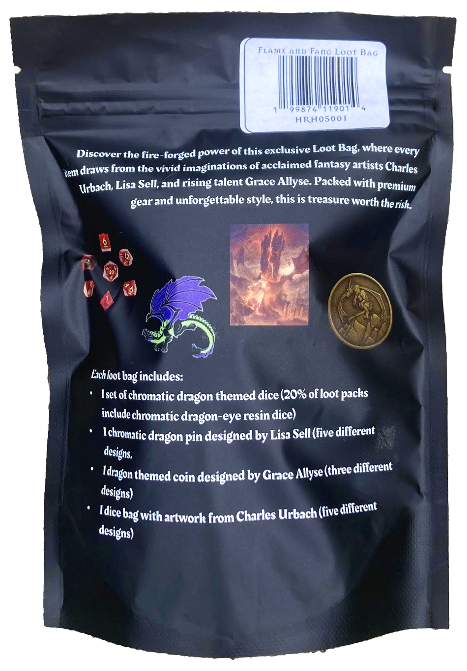 Flame & Fang Loot Bags (Individual)