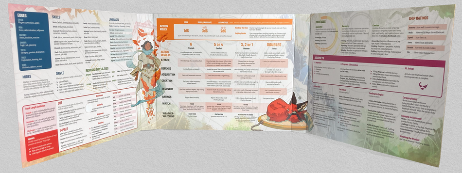 The Wildsea RPG: Firefly Folio GM Screen (Pre-Order)