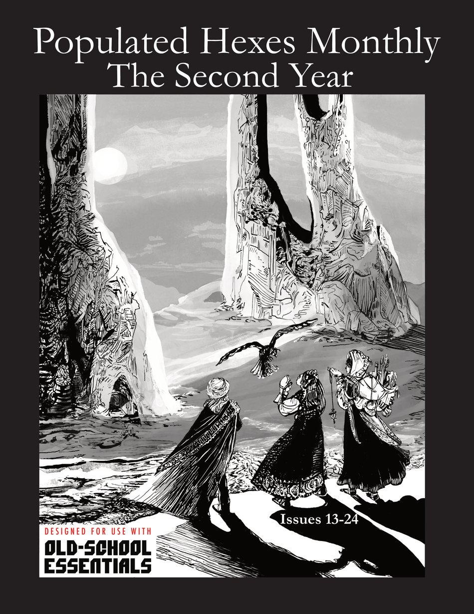 Populated Hexes Monthly: Year Two (Pre-Order)