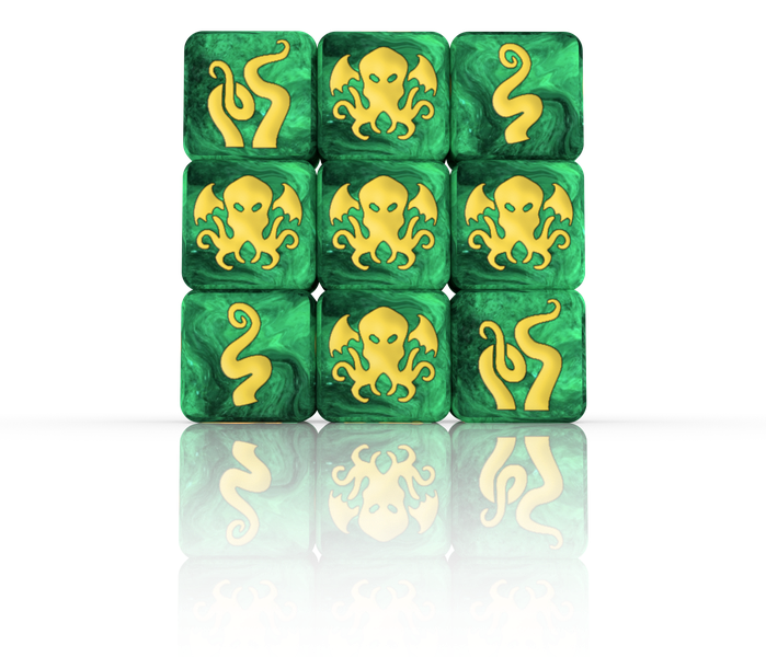 Tiny Epic Cthulhu 9 Pack Extra Dice Set (Pre-order)