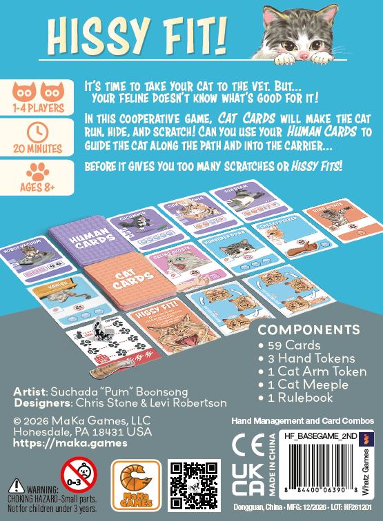 Hissy Fit: 2nd Edition - Demo Copy (Pre-Order)