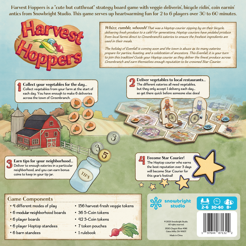 Harvest Hoppers (Pre-Order)