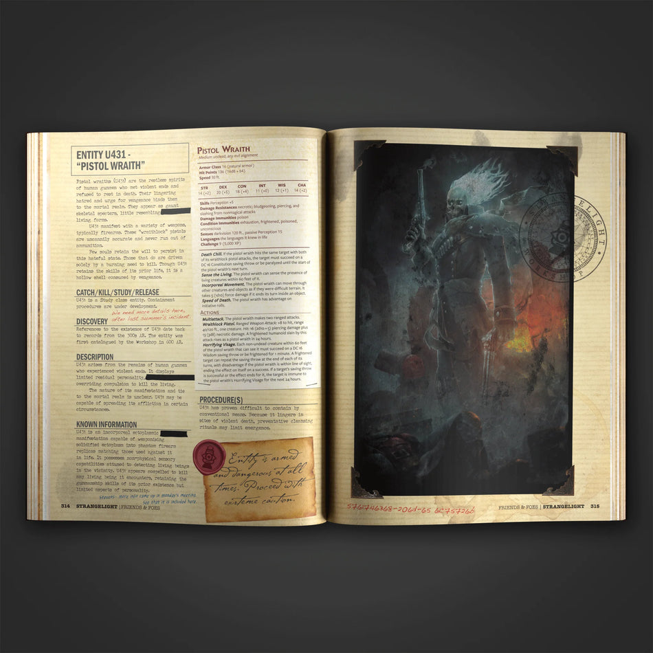 Iron Kingdoms: Strangelight Workshop RPG Specternomicon