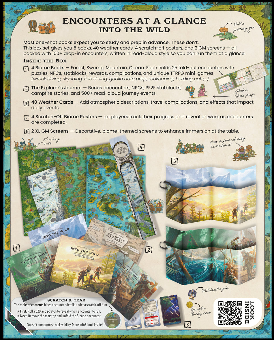Encounters at a Glance: Into the Wild: Box Set Edition - Scratch & Tear Edition (Pre-Order)