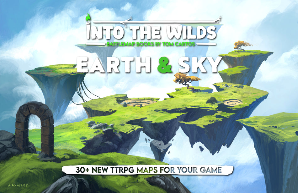 Into the Wilds Extraplanar Battlemap Books - Earth & Sky (Pre-Order)