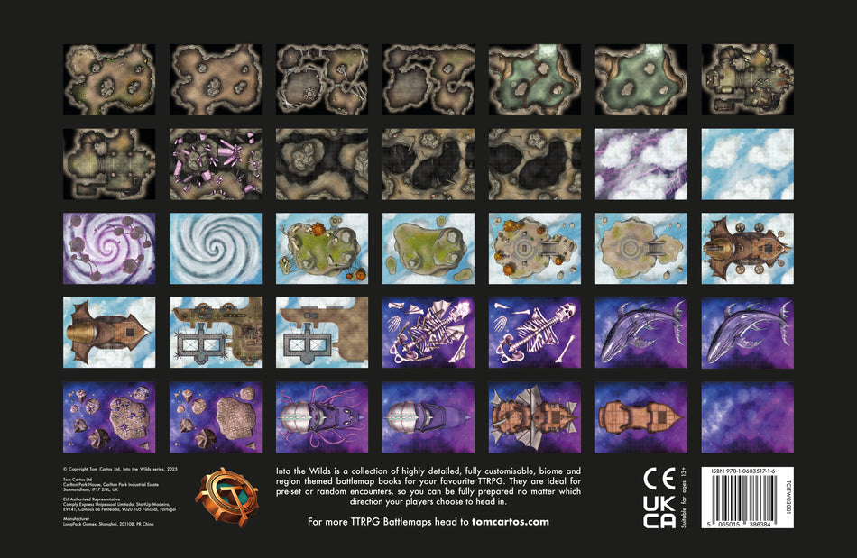 Into the Wilds Extraplanar Battlemap Books - Earth & Sky (Pre-Order)