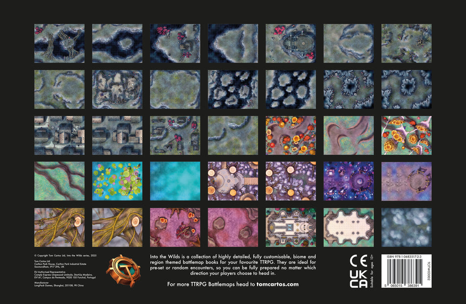 Into the Wilds Extraplanar Battlemap Books - Fey & Fell (Pre-Order)