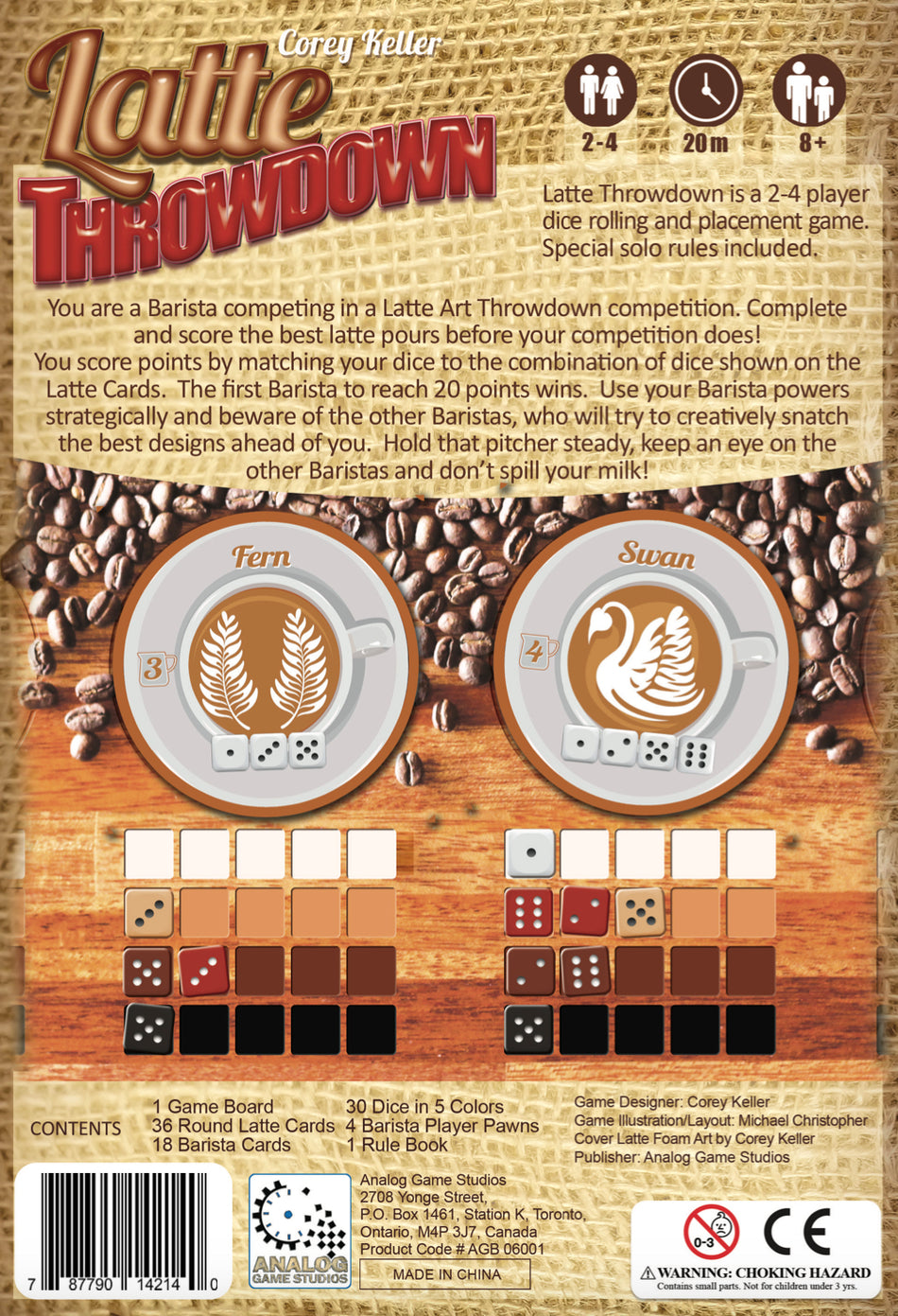 Latte Throwdown (Pre-Order)