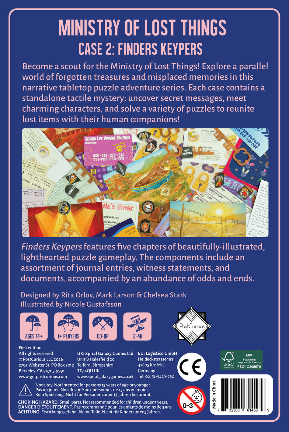 Ministry of Lost Things: Finders Keypers (Pre-Order)