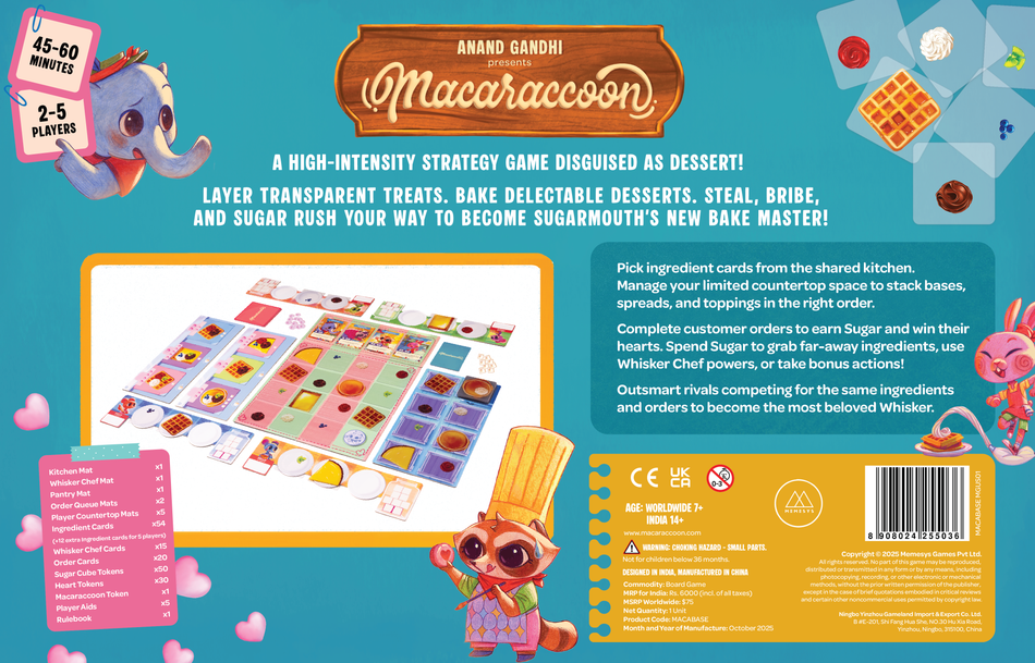 Macaraccoon (Pre-Order)