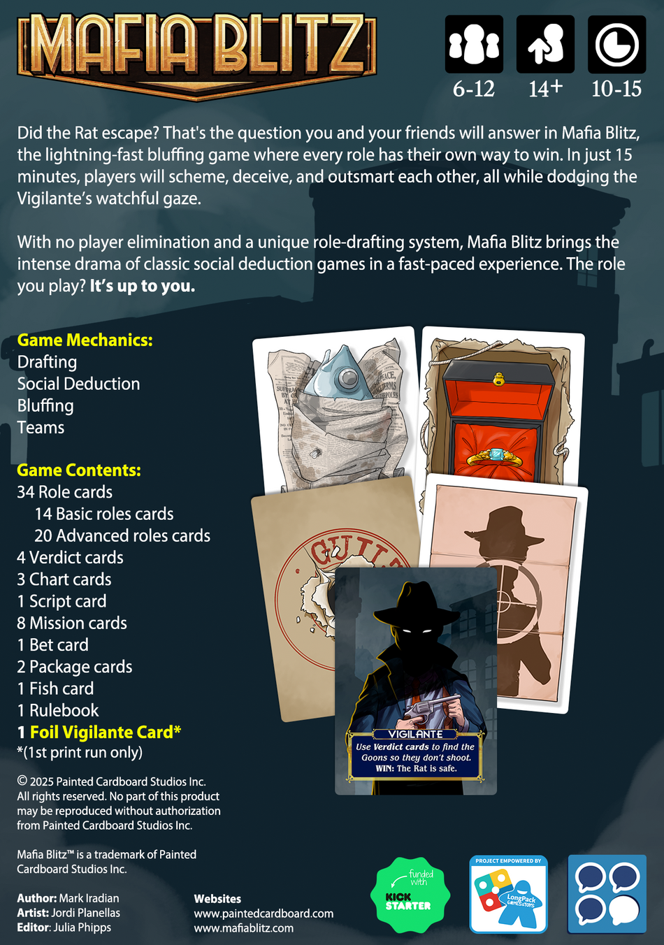 Mafia Blitz - Demo Copy (Pre-Order)