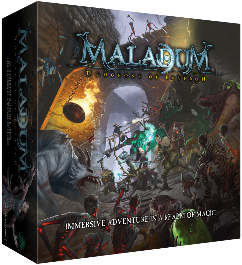 Maladum: Dungeons of Enveron Starter Set - Demo Copy